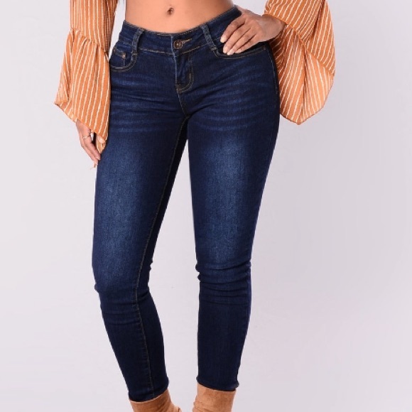 Dark Wash Jeans - Picture 3 of 5